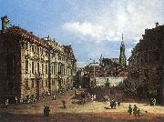 BELLOTTO, Bernardo Vienna, the Lobkowitzplatz oil painting artist